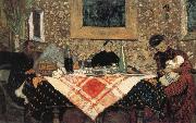 Edouard Vuillard Family Lunch Sweden oil painting artist